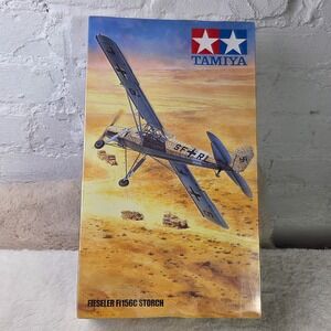 Tamiya 1/48 Scale Fieseler Fi156C Storch Aircraft Model Kit Milestone 100th